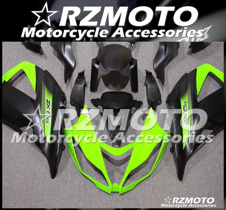 Мотоциклетный обтекатель abs подходит для Kawasaki ZX6R 636 2013- корпусные детали прессформы Магазин № 0488