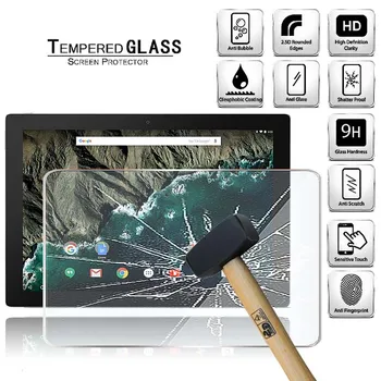 

Tablet Tempered Glass Screen Protector Cover for Google Pixel C Ultimate Anti-Scratch Anti-Screen breakage HD tempered film