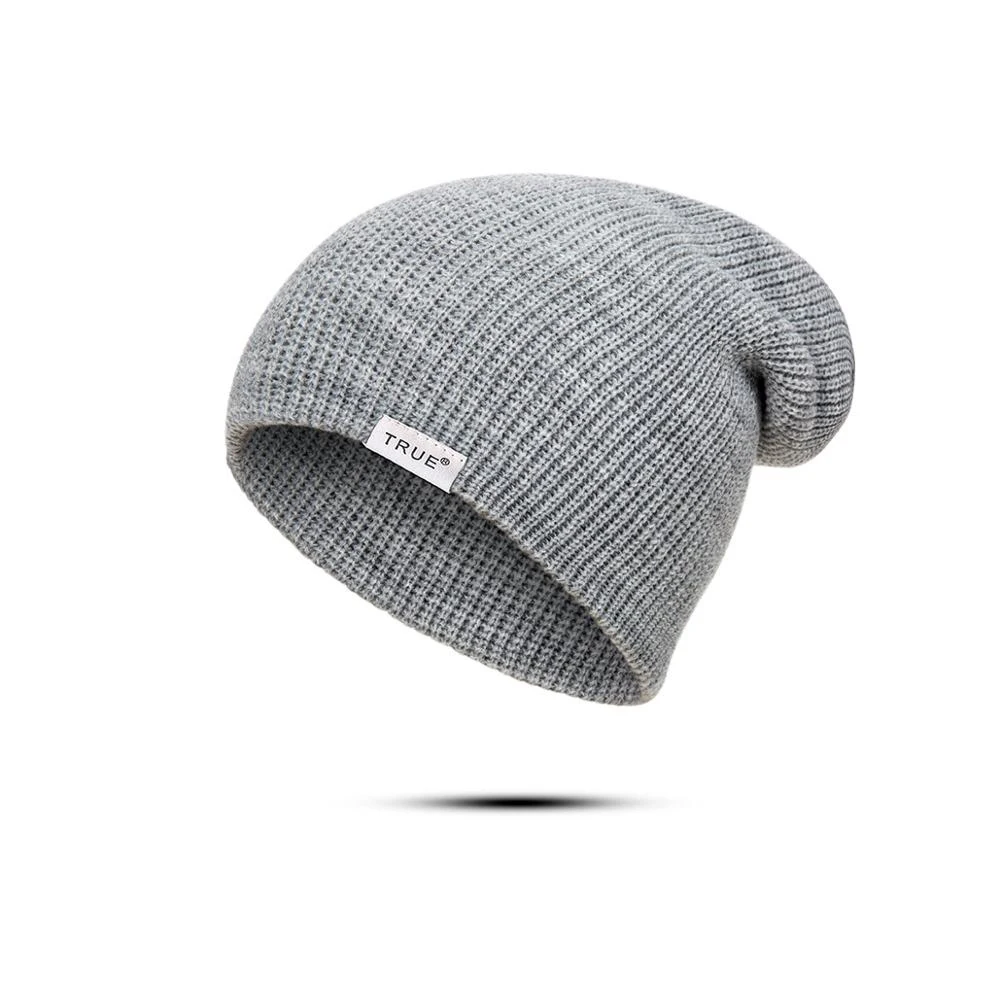 Модная трикотажная шляпа бини Skullies для женщин, теплые зимние шапки, цветная шапка бини, Мужская Уличная Лыжная Шапка gorras унисекс