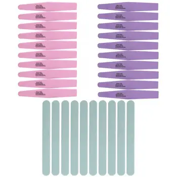 

10pcs Nail File Double Sided Nail Buffer Sanding Buffing Polishing Strip Manicure Tool For Manicure