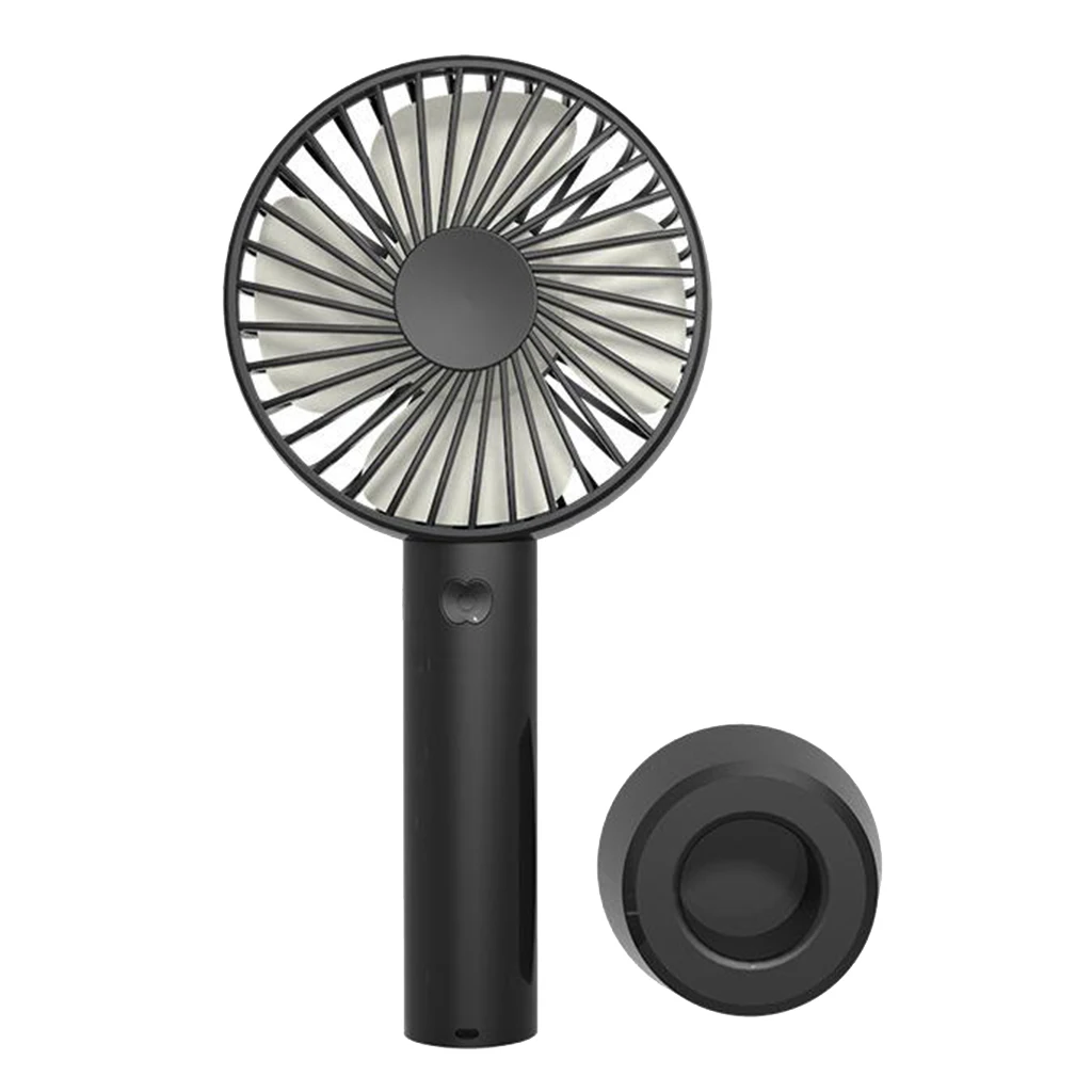 Small Handheld Fan Office Desk Top USB Chargeable Portable Dormitory Mini Fan