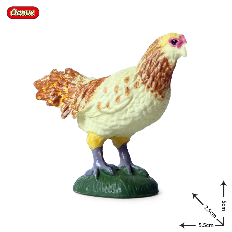 Oenux Home Decoration Accessory Tree Farm House Model Layout Garden Landscape Scenery Miniature Farm Animals Action Figures Toys - Цвет: 1 piece