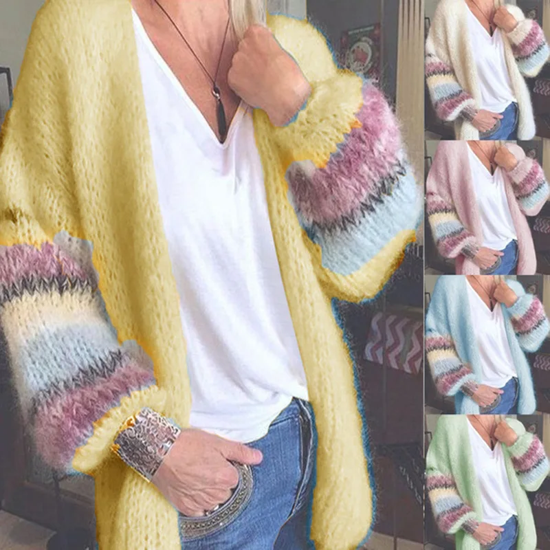 Fashion Long Cardigan Women Outwear Elegant 2020
