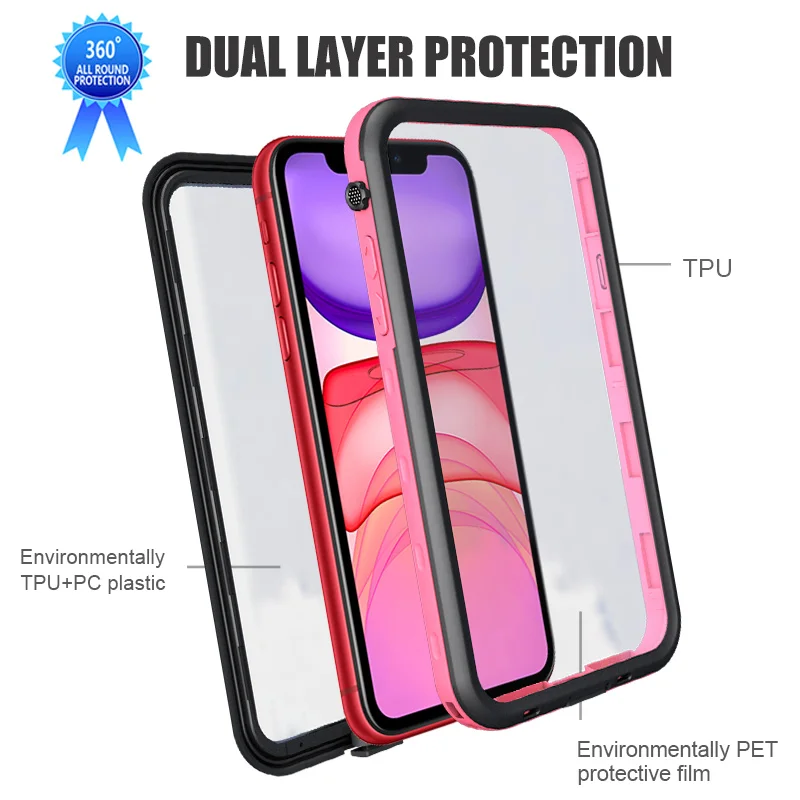 SHELLBOX водонепроницаемый чехол для iPhone 11 Pro MAX чехол для подводного плавания противоударный чехол для iPhone 7 8 Plus XR XS Max полный Чехол