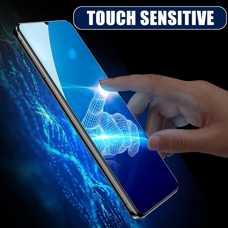Полный Клей закаленное стекло для Huawei Honor 9 10 lite стекло протектор экрана для Honor 7A 7C Pro 8C 8X 8A 9X Защитная стеклянная пленка