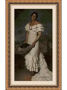 

CROSS STITCH KIT PANDATHREAD GREAT PAINTERS 32570