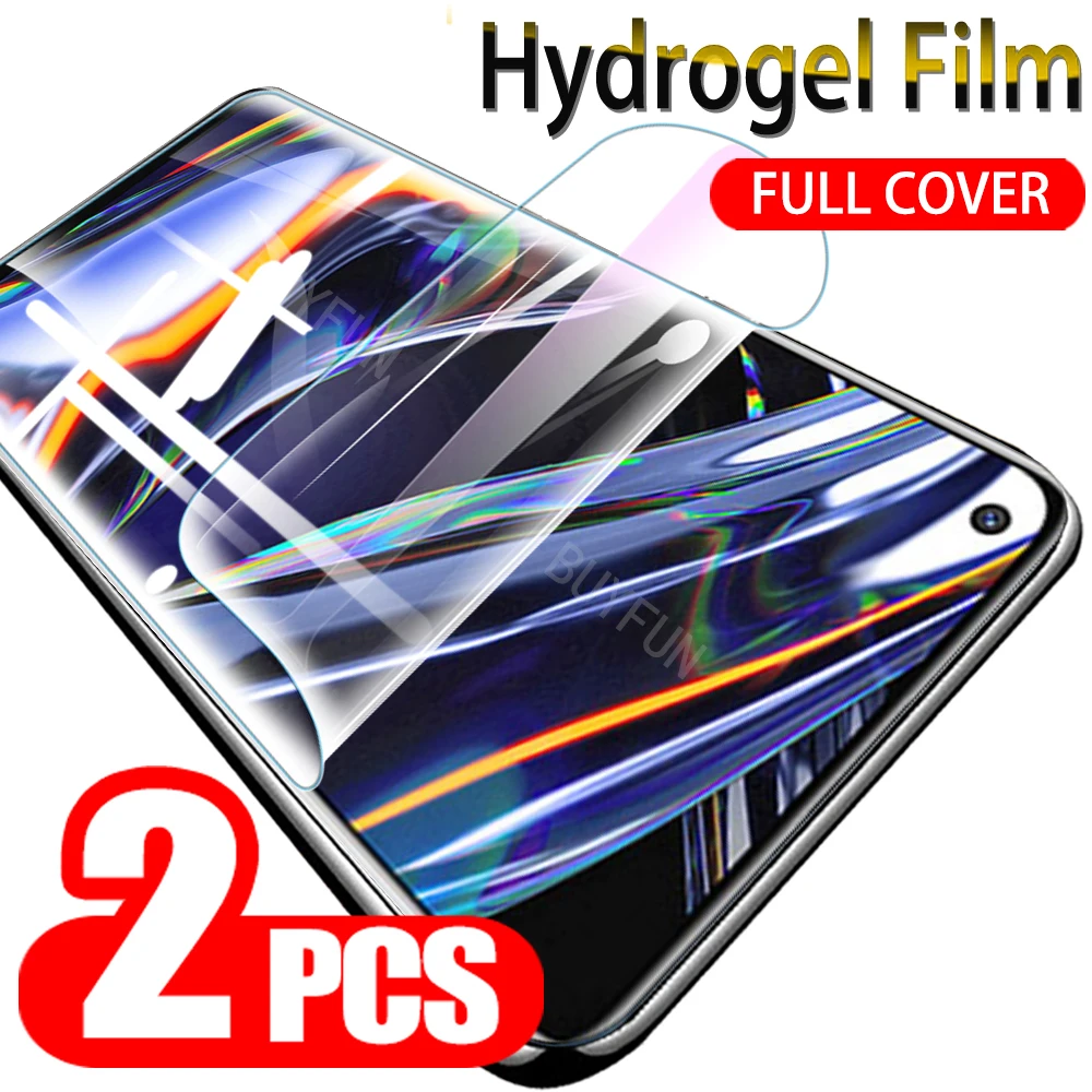Гидрогелевая пленка для OPPO Realme 7 Защитная экрана на OPO Realme7 Realme7Pro не стекло 2 шт. |