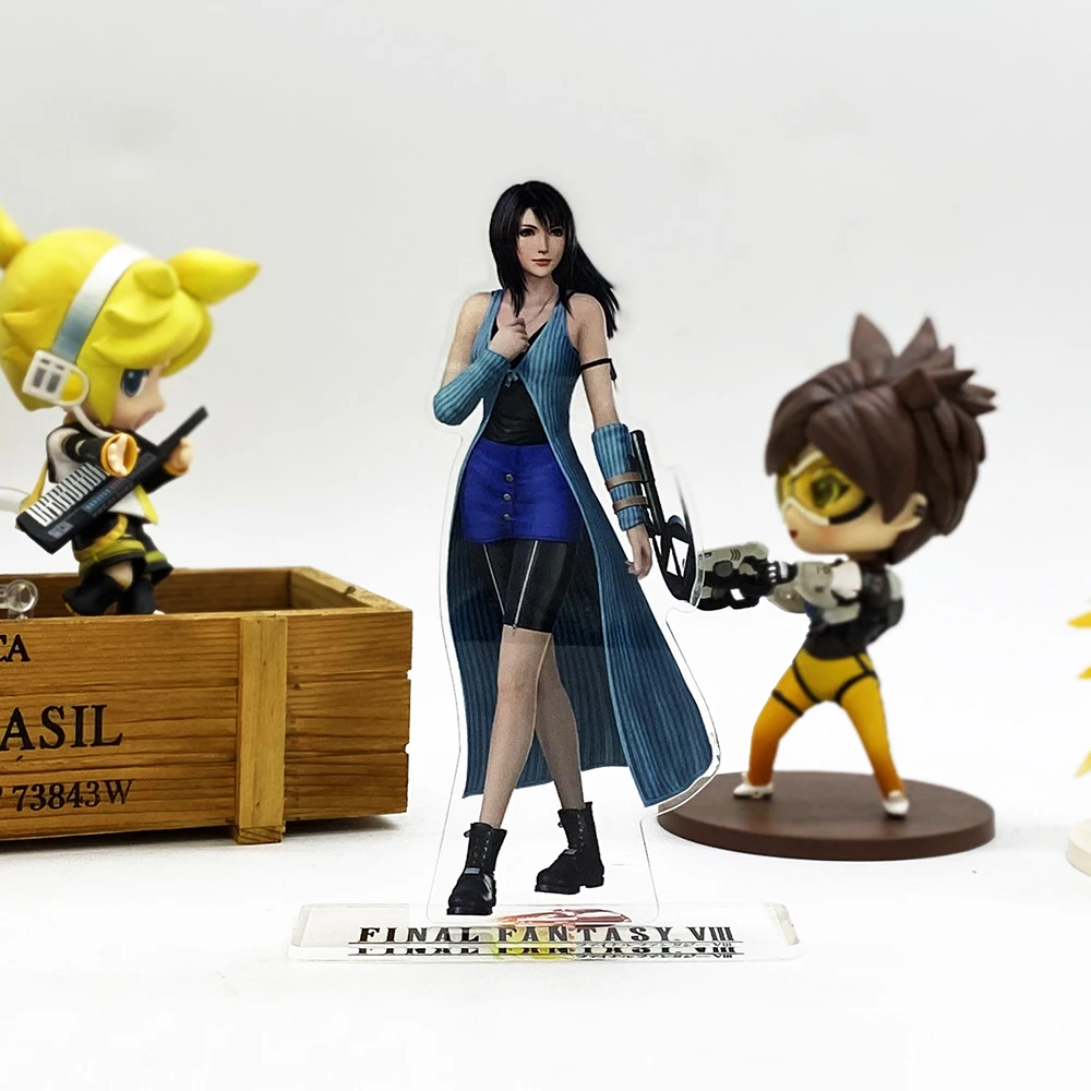 Final Fantasy FF Ⅷ 8 Squall Rinoa acrylic stand figure model plate holder cake topper anime cool