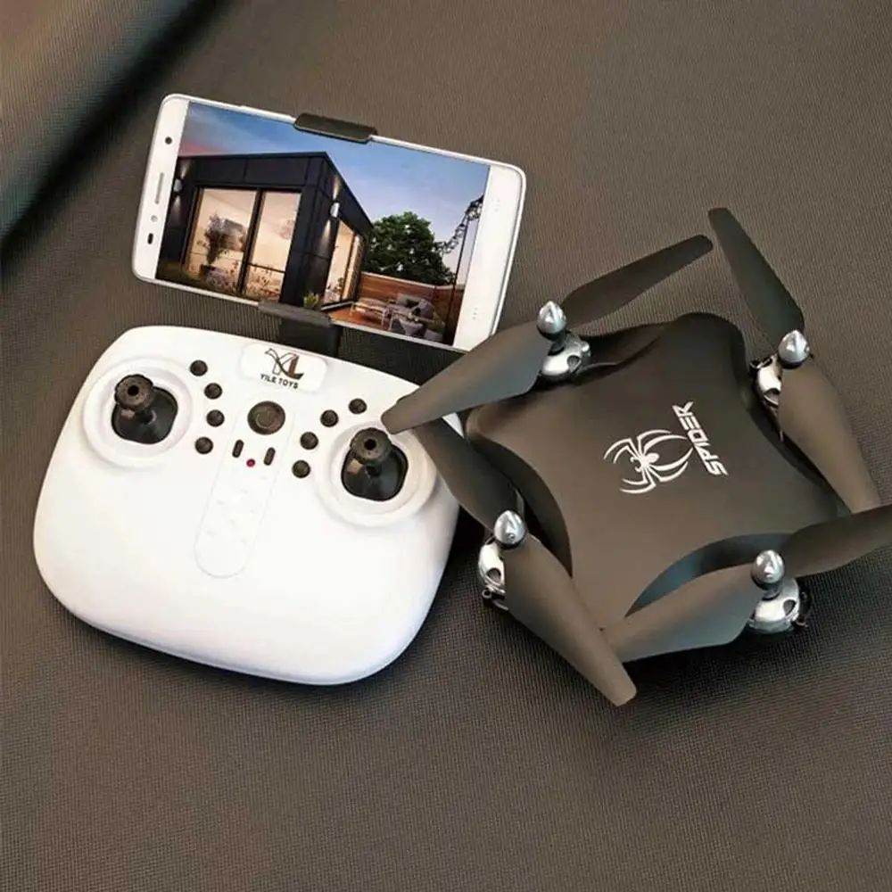 

S16 ABS Headless Mode RC Drone Wifi FPV 4CH Portable Four-axis Helicopter APP Voice Control Altitude Hold Folding Drone