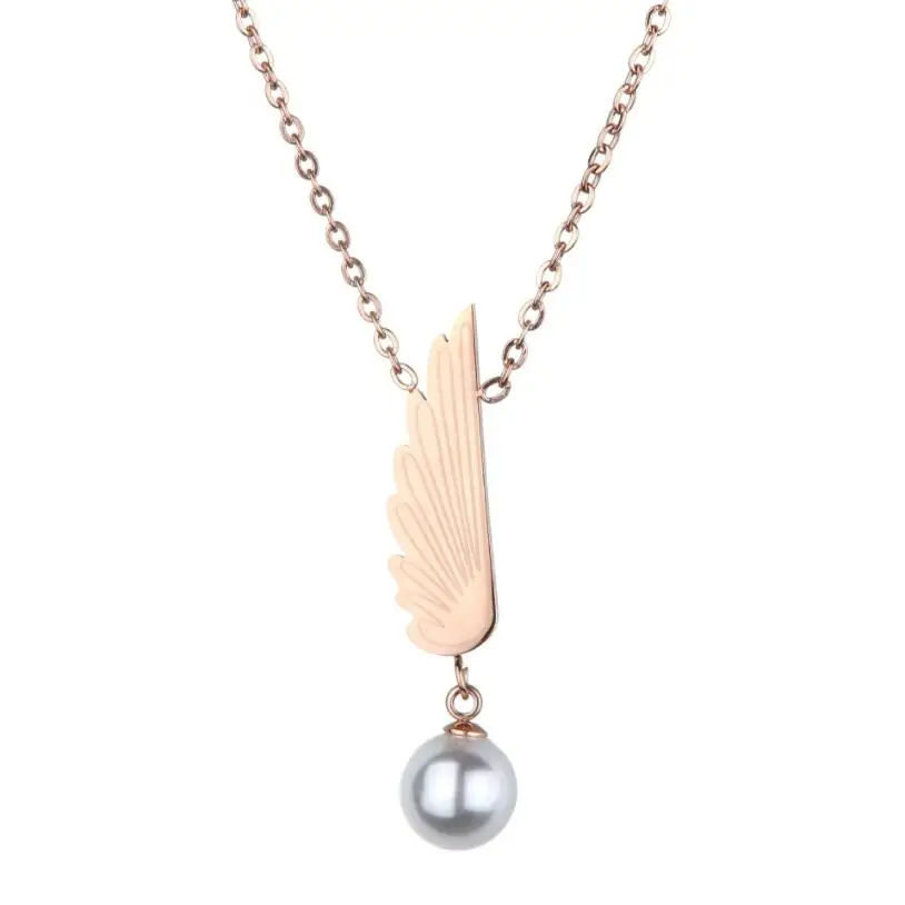 Gargantilla De Acero Inoxidable 316L Para Mujer Joyer a De Enfoque 