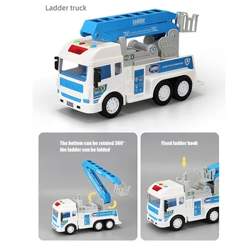 

Children Kids Simulation Engineering Car Model with Light Sound Early Educational Toy Gift FJ88