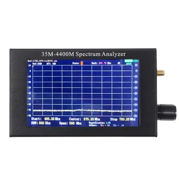 

Spectrum Analyzer Handheld 35M-4400M Simple Measurement of Interphone Signal 2020 New dropshipping