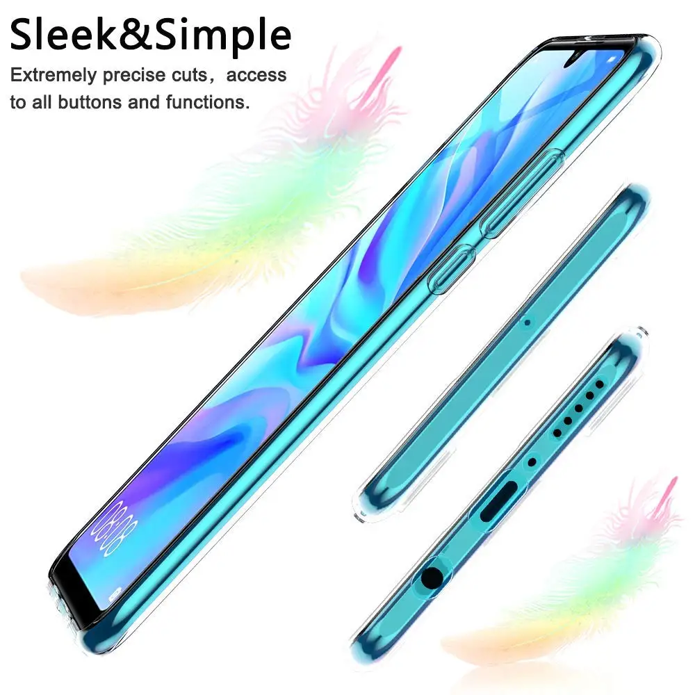 Прозрачный чехол для huawei P20 P30 Lite Pro Мягкий Ультра тонкий силикон Mate 10 20 30 Coque| |