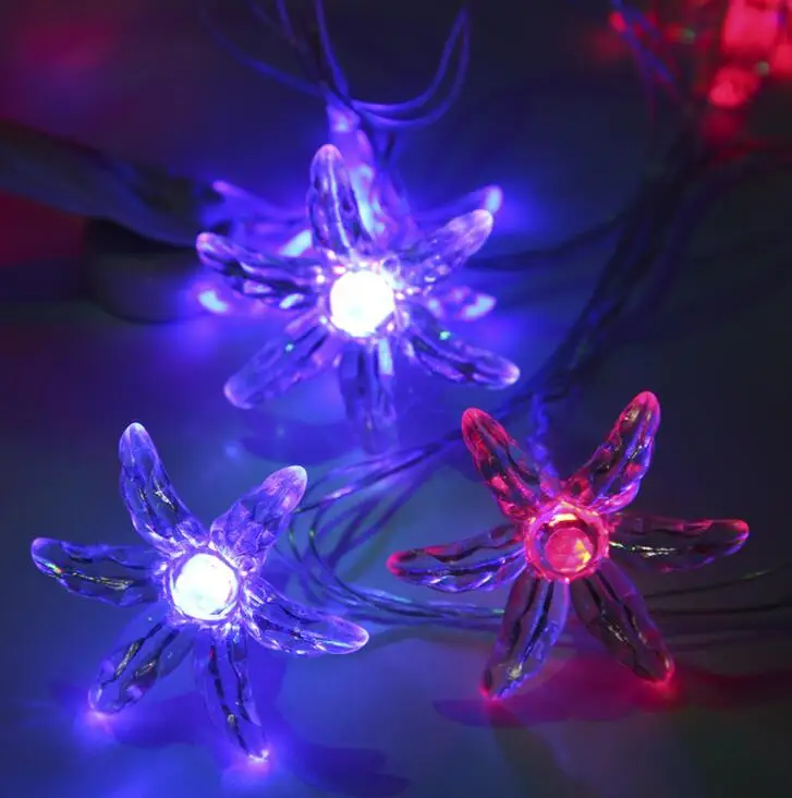 

LED lamp string LED battery box color lantern Christmas lamp wedding interior decoration flash festival lamp string