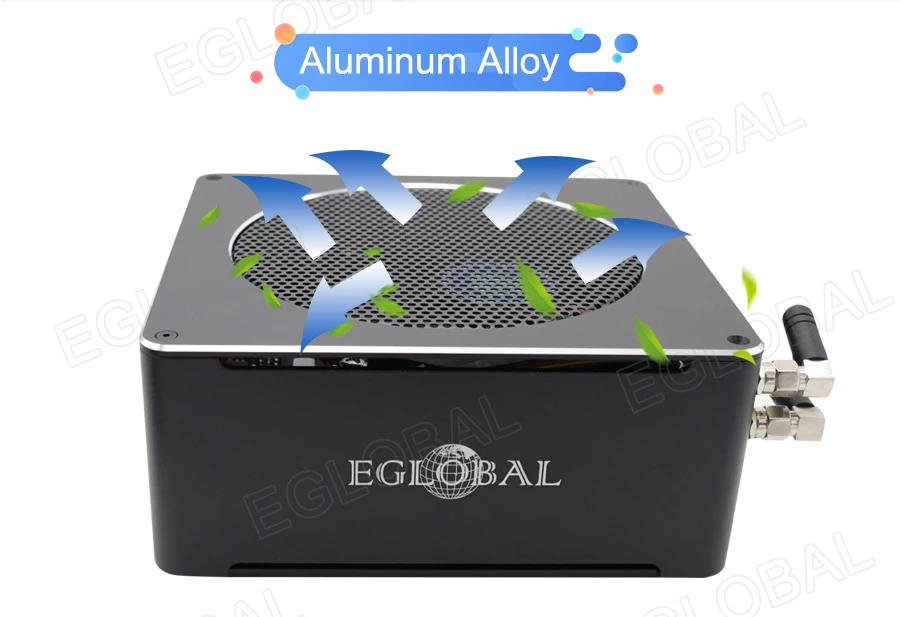 Eglobal игровой Мини ПК i9-9880H 8 ядер 16 потоков 2* DDR4 2666 МГц 2M. 2 Nuc Windows 10 Pro Linux настольный компьютер AC Wifi DP HD