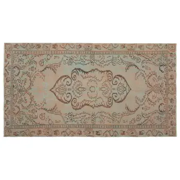 

Handmade Natural Vintage Turkish Area Rug 157x271 Cm-5'2''X8'11''