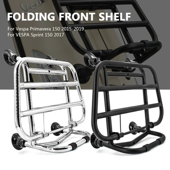 

For VESPA Sprint 150 2017 Front Luggage Rack Bracket Motorcycle Parts for Primavera 150 2016 2018 2019 Front shelf
