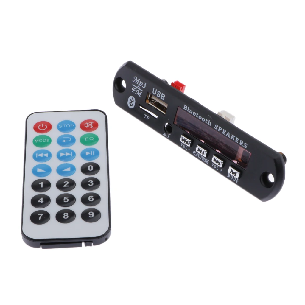 Led Display 12V  Mp3 Audio Decoder Board FM Radio Usb For Car