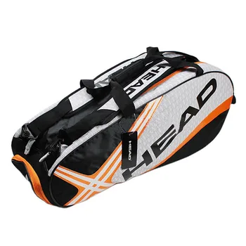 

Professional Head Tennis Bag Large Capacity Max For 6 Tennis Rackets Male Sports Backpack Or Single Shoulder Original