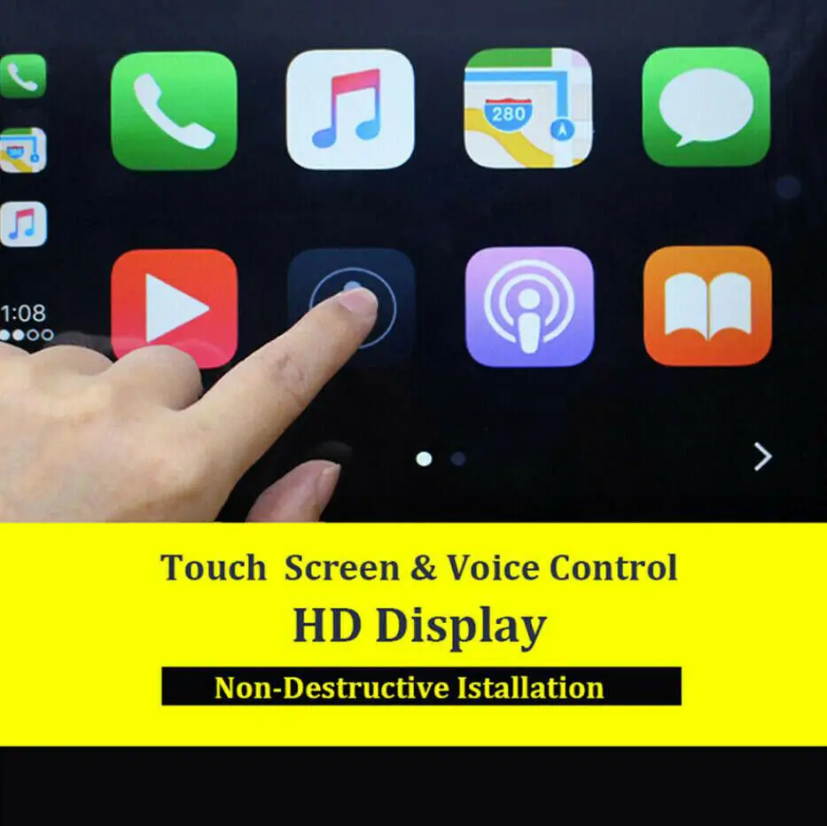 Для Android ISO стерео головное устройство Siri Автомобильная Навигация DVD радио плеер беспроводной USB Smart Link Carplay Dongle