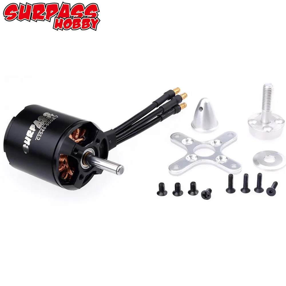 Surpass Hobby C3548 2826 3548 790KV 900KV 1100KV бесщеточный двигатель 2 5 шт. в упаковке для Airpalne