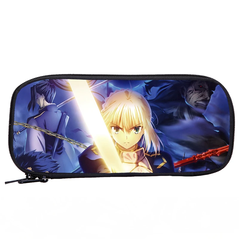 Кошельки для девочек, модная забавная милая сумка для ручек, Fgo Grand Order, Fate Zero Saber, чехол для ручек для детей, школьные принадлежности, пенал, сумка - Цвет: DSTPB4076410-S392