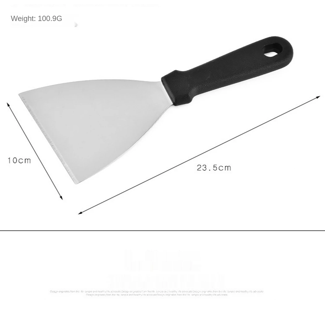 Stainless Steel Spatula With Wooden Handle Pizza Spatula Steak Frying for Kitchen Baking Kitchen Accessories