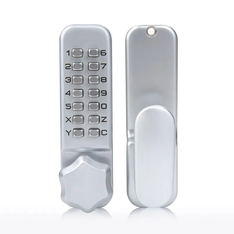 Цинковый сплав Keyless комбинация механический цифровой дверной замок без питания кнопочные кодовые замки для домашнего оборудования мебели