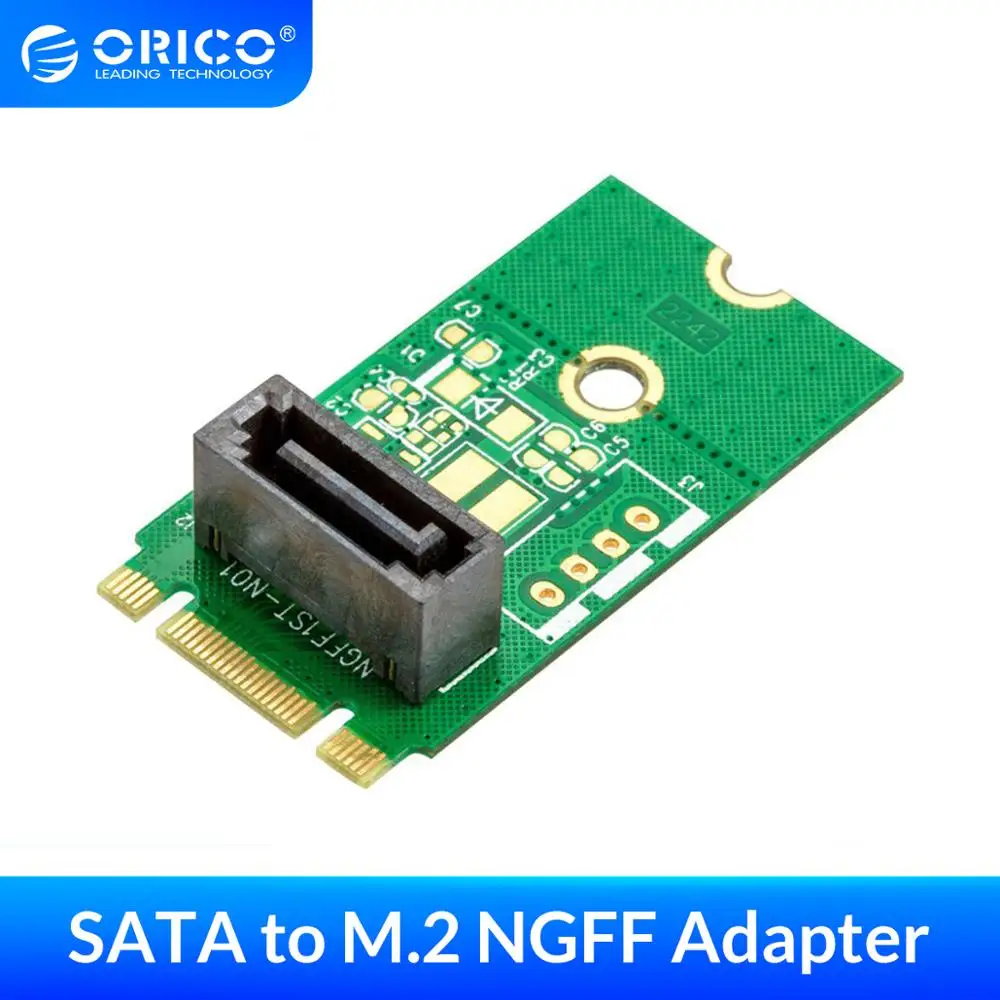 ORICO SATA к M.2 адаптер NGFF 7PIN SSD влагозащищенный твердотельный жесткий диск 22X42 размер