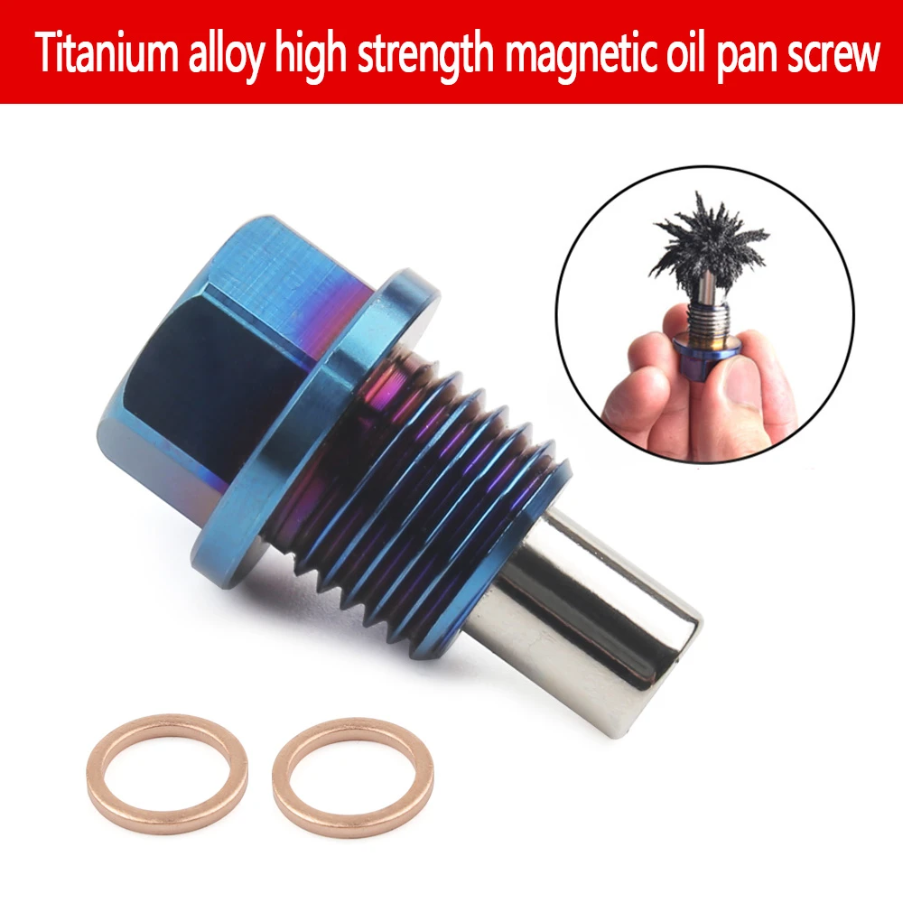Titanium Alloy Oil Release Plug Oil Release Nut M12*1.25 M12*1