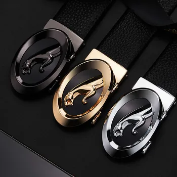 

Men's Leather Belt 2020 New Automatic Buckle Korean Fashion Business Men's Belt Luxury Fashion Mens Belt