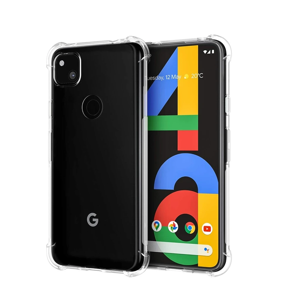 pixel 6 phone case מחוזק סיליקון מקרה עבור Google פיקסל 3a 4a 5a 6a ברור מקרה עבור Google פיקסל 1 2 3 4 XL 5 6 פרו גמיש עמיד הלם כיסוי google pixel 6 wallet case
