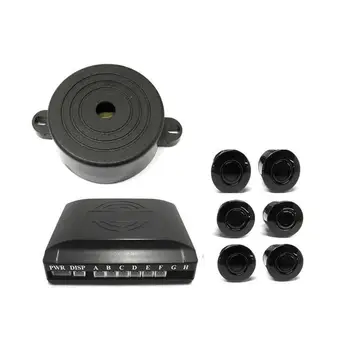 

CARALL SP3016 detachable Kit 6 rear parking sensors buzzer sound car large as Suv Jeep Station Wagon F