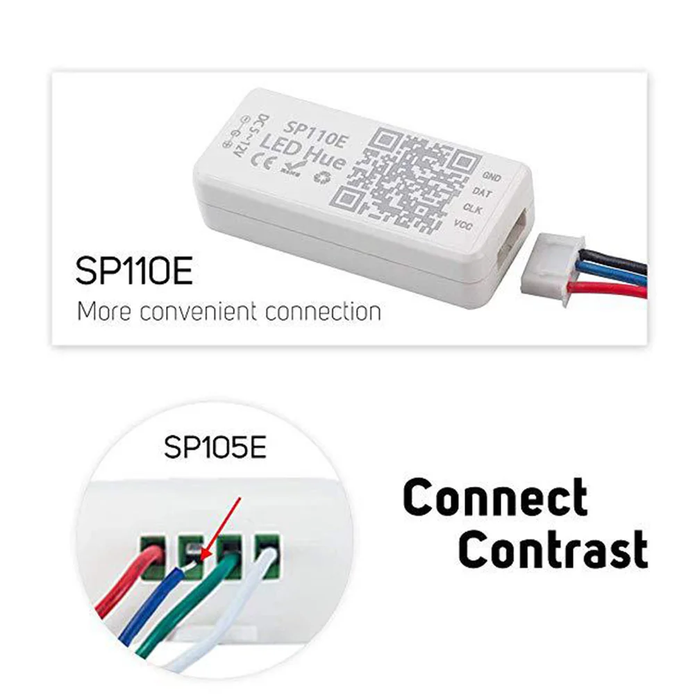 Bluetooth DIY Audio LED Controller Remote Control Party Strip Light Full Color High Compatibility For WS2811 WS2812B SK6812