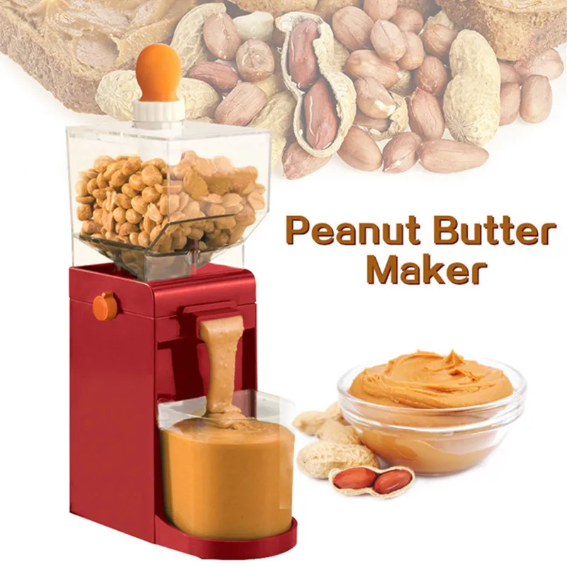 

Mini Household Electric Grinder Electric Making Peanut Butter Machine Coffee Grinder Mini DIY Making Peanut Grinder