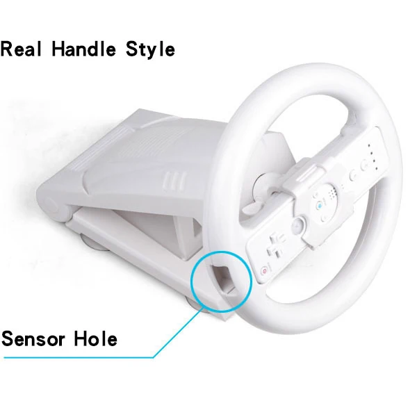 Игровой круглый пульт дистанционного управления на руль для Nintendo Wii Kart|Игровые