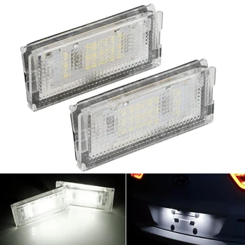 

LED License Number Plate Light Auto Lamp For Skoda Superb For BMW 3 Series E46 325i 323i xi Sedan 1999-2003 2002 2001 Error Free