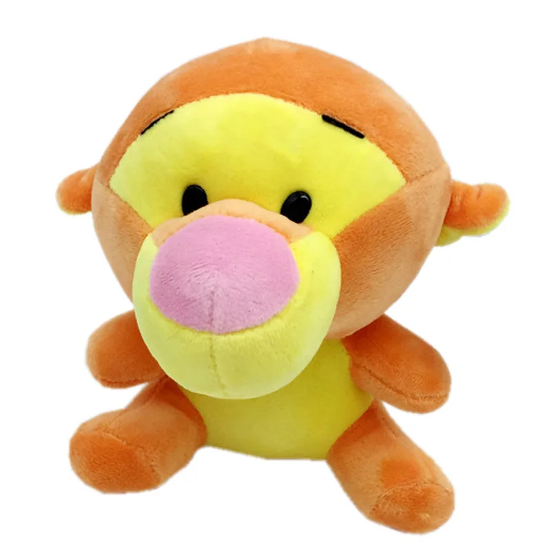 12-20cm Winnie the Pooh Bear Tiger Pig Anime Cute Cartoon Plush Dolls Toys Keychain Pendant Room decoration Kids Birthday Gift 3
