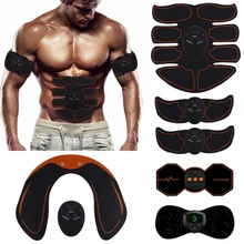 ฟิตเนสเทรนเนอร์กล้ามเนื้อท้อง Exerciser หน้าท้องแขนขาสะโพกออกกำลังกายไฟฟ้าจำลองนวดกดออกกำลังก...(China)