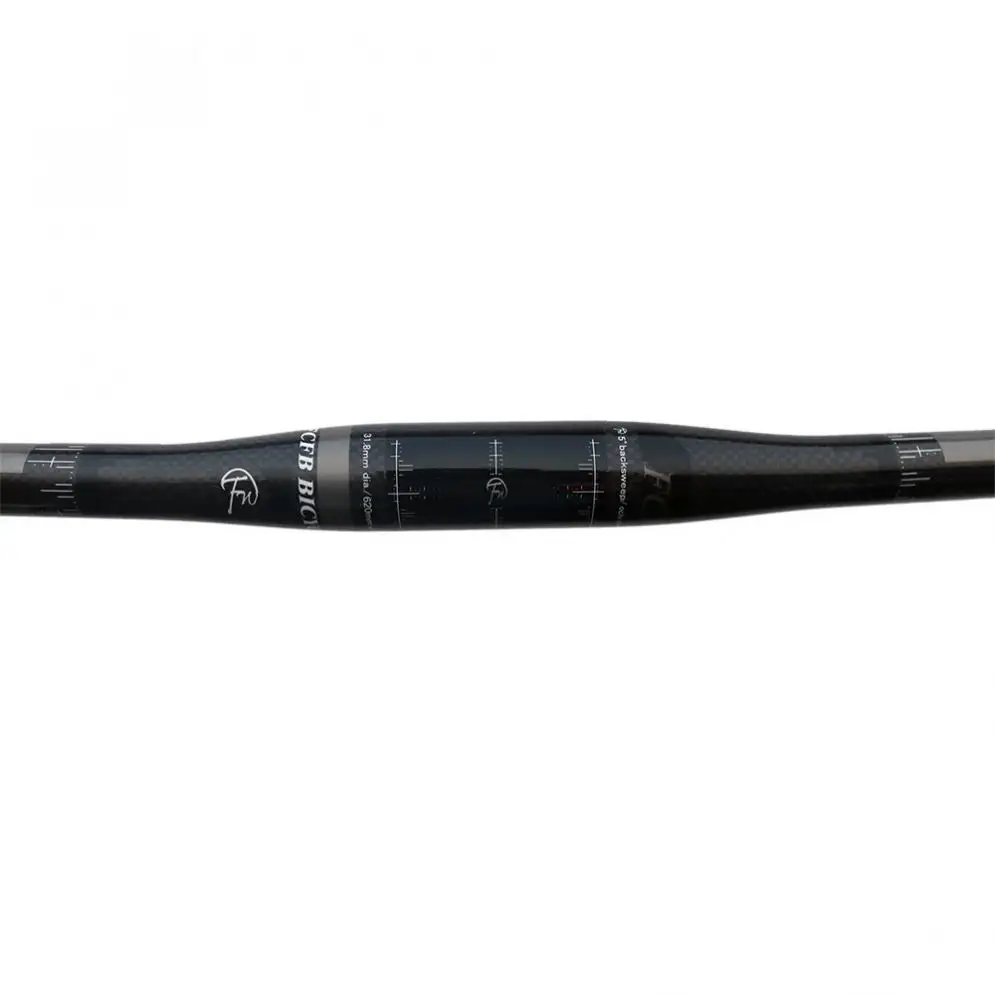 FCFB 3K Glassy T800 углеродное волокно руль для горного велосипеда