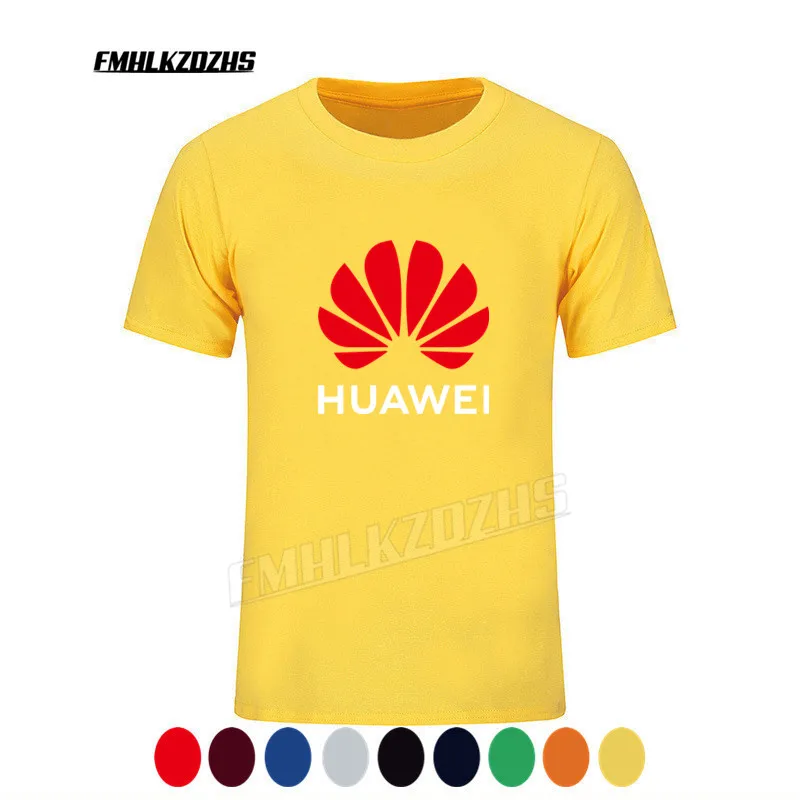 huawei shirt yellow