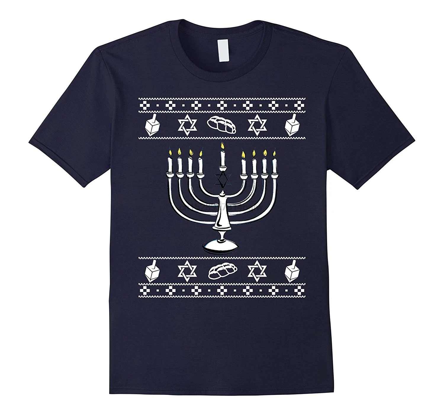 Мужская футболка Awesome Happy Hanukkah Ugly Dreidel t-shirt-RT женские футболки | одежда