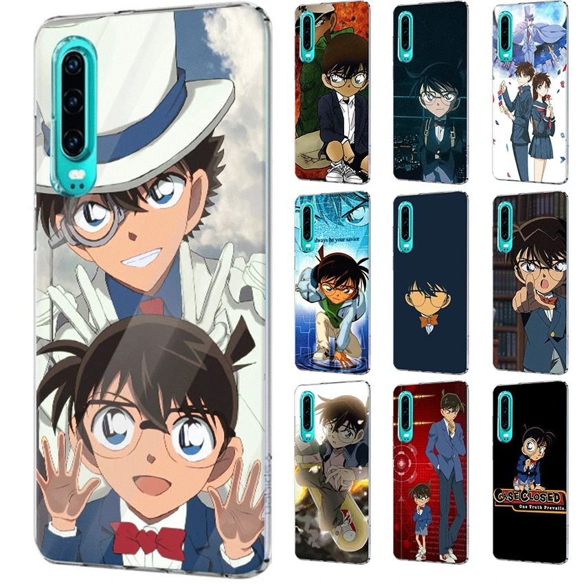 Mobile Phone Case For Huawei P30 P20 P10 P9 P8 P Sart Z Lite Pro Hard Cover Detective Conan | Мобильные телефоны и