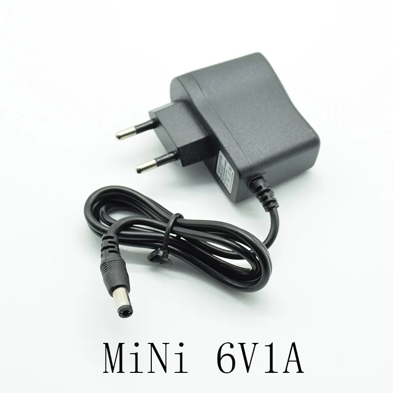 100 V-240 V адаптер преобразователя DC 3 V/4,2 V/5 V/6 V/9 V/12 V 1A/1000mA зарядное устройство питания ЕС Штекер 5,5 мм* 2,5 мм(2,1 мм) светильник переменного тока в постоянный