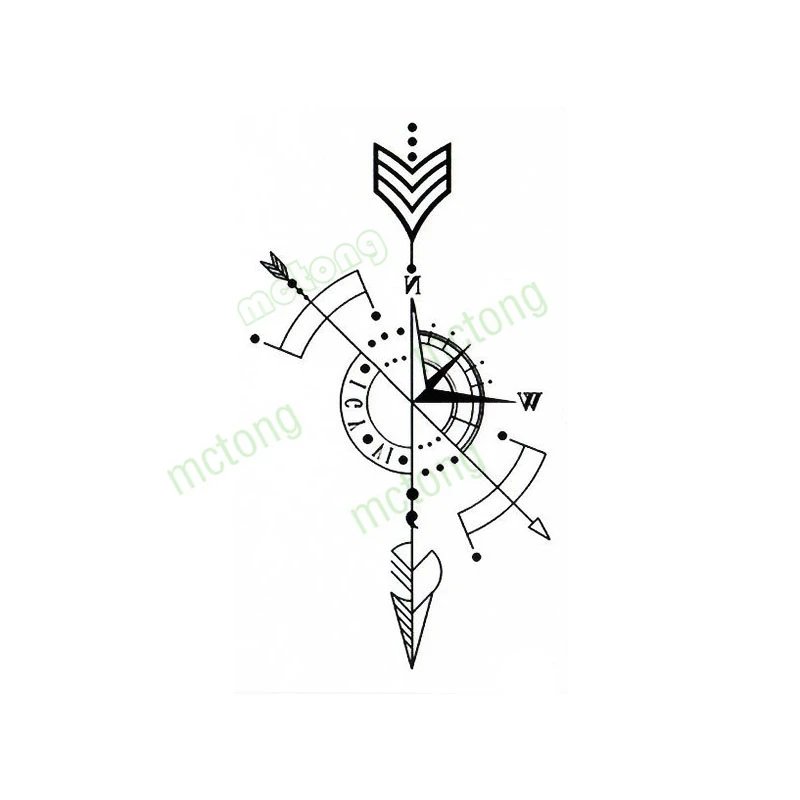 Водонепроницаемые Временные татуировки наклейка s God cross wing tatto Tatuajes Hand Tatouage Body flash fakeTattoo стикер Taty