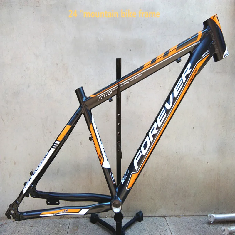 Perfect 2019 new 24 inch  Aluminum Alloy Mountain Bike Frame Bicycle Frame MTB Ultra-lightweight frame disc brake bike frame 0