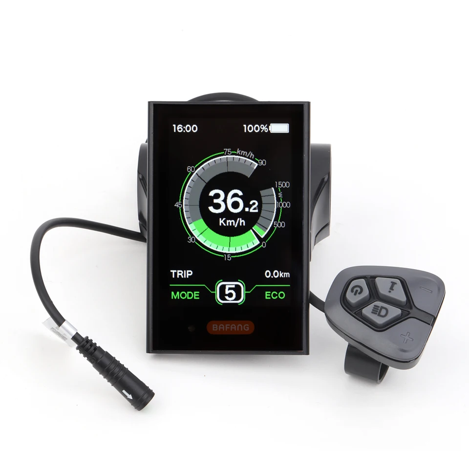 BAFANG DP C18 pantalla BAFANG V 36 V/48 V BBS/BBSHD de Motor de pantalla LCD para bicicleta