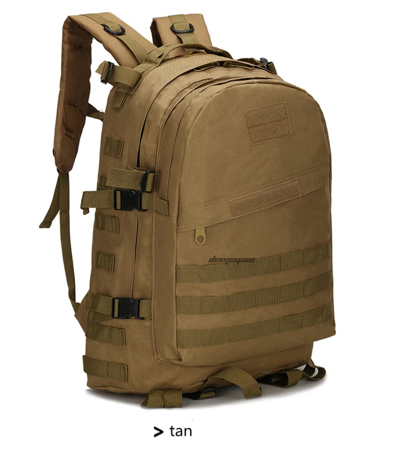 40L Водонепроницаемый Тактический Рюкзак Molle Камуфляж Охота Туризм рюкзак Регулируемый ремень страйкбол путешествия сумки для скалолазания