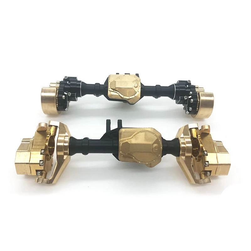 FBIL-for TRX4 Brass Front and Rear Portal Axle Housing for 1/10 RC Crawler Car Traxxas TRX-4 Upgrade Parts | Игрушки и хобби