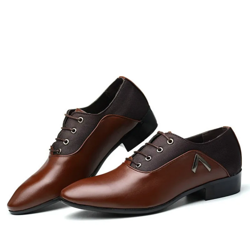

Men Classic Formal Leather Shoes Luxury Man Business Wedding Office Dress Shoes Elegant Design Male Oxford Shoes Big Size 38-48